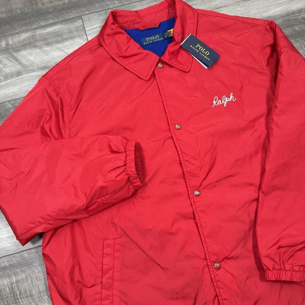 Polo Ralph Lauren Big & Tall 2XB NY‎ STATE CHAMPS Water Repellent Coach's Jacket
